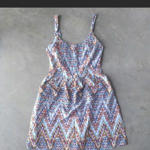 Multi colored summer dress